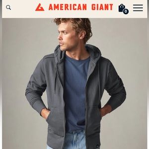 American Giant Classic Full fit hoodie